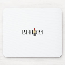 Alfombrilla De Ratón Artista estético de maquillaje de lápiz labial roj