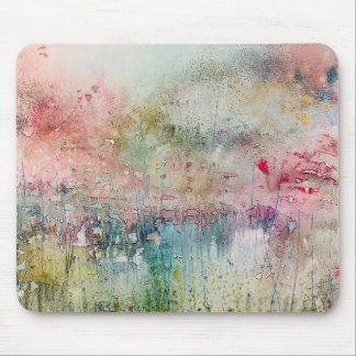 Alfombrilla De Ratón Artistic Alcohol Ink Abstract Landscape Mousepad 