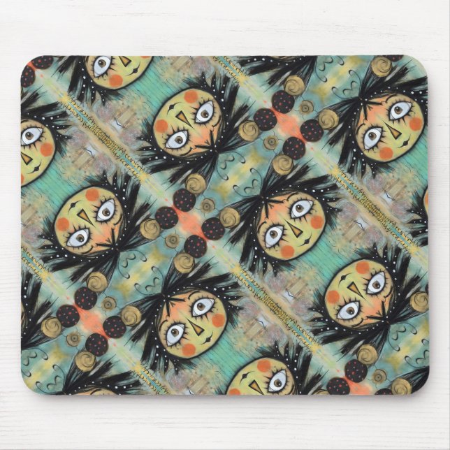 Alfombrilla De Ratón ArtLady 14 Encantadora y angustiada (Frente)