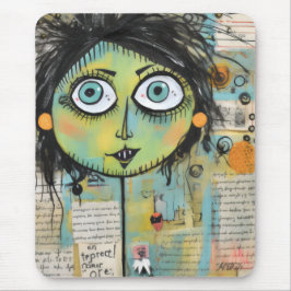 Alfombrilla De Ratón ArtLady 15 Encantadora y angustiada