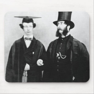 Alfombrilla De Ratón Arturo Munby y su padre, c.1851