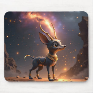 Alfombrilla De Ratón Aru-Neb – Pequeño Guardián de la Luna. 