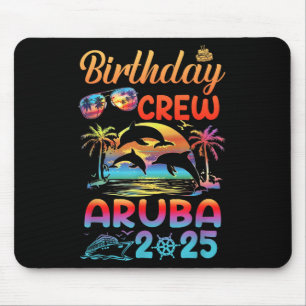 Alfombrilla De Ratón Aruba Viaje de Cumpleaños Vacaciones 2025 Grupo Co
