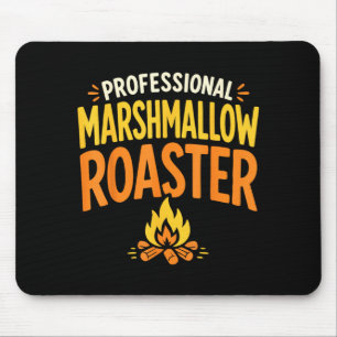 Alfombrilla De Ratón Asador de malvaviscos hoguera