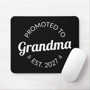 Alfombrilla De Ratón Ascendida a Abuela Desde 2027 Nueva Nana Yo