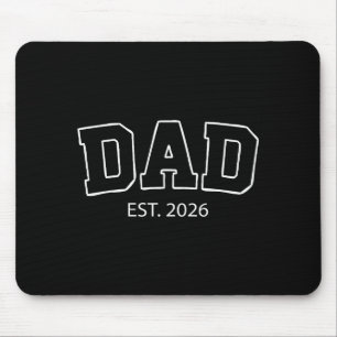 Alfombrilla De Ratón Ascendido a Papá Est 2026 Papá por Primera Vez