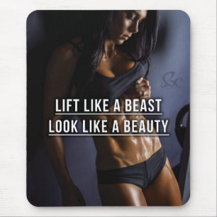 Alfombrilla De Ratón Ascensor Como Una Bestia, Parece Una Belleza - Ent