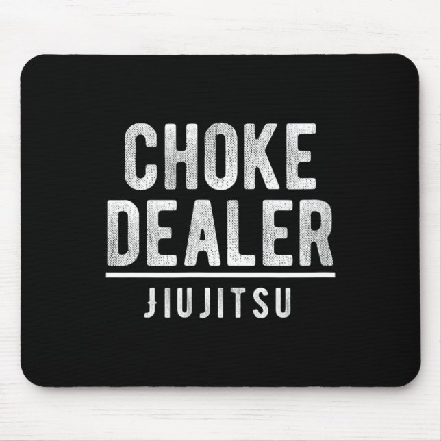 Alfombrilla De Ratón Asfixia Distribuidor Jiujitsu Karate Boxeo Muay Th (Frente)