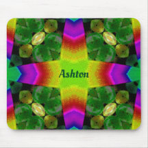 ASHTON ~ Patrón de fluororo brillante personalizad