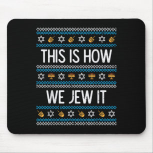 Alfombrilla De Ratón Así Es Como Lo Justificamos Hanukkah Chanukah Homb