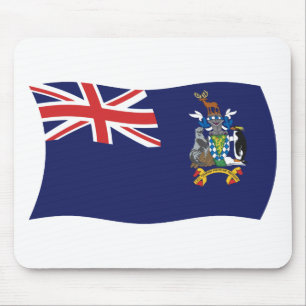 Alfombrilla De Ratón Así Georgia Y El Mousepad Con Bandera De Sandwich