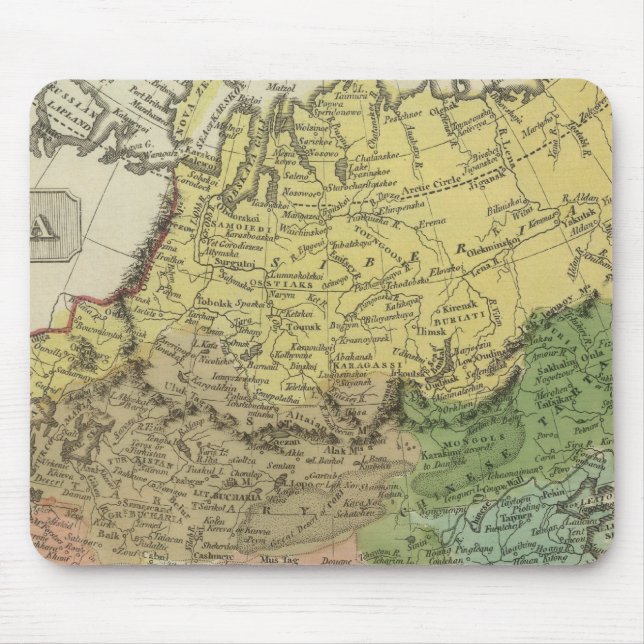 Alfombrilla De Ratón Asia 17 (Frente)