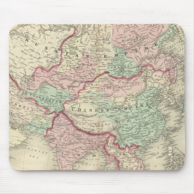 Alfombrilla De Ratón Asia 19 (Frente)