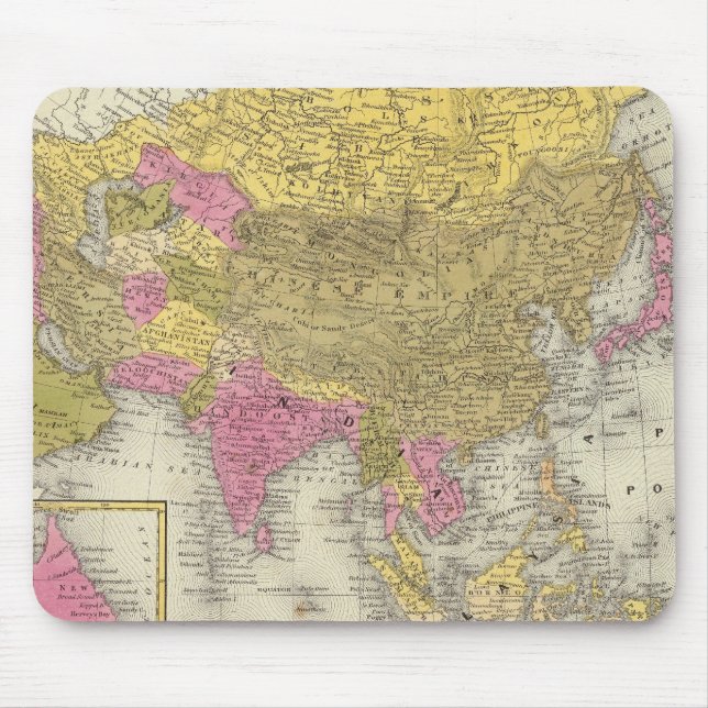 Alfombrilla De Ratón Asia 20 (Frente)