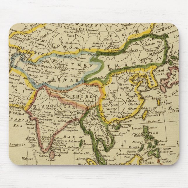 Alfombrilla De Ratón Asia 27 (Frente)