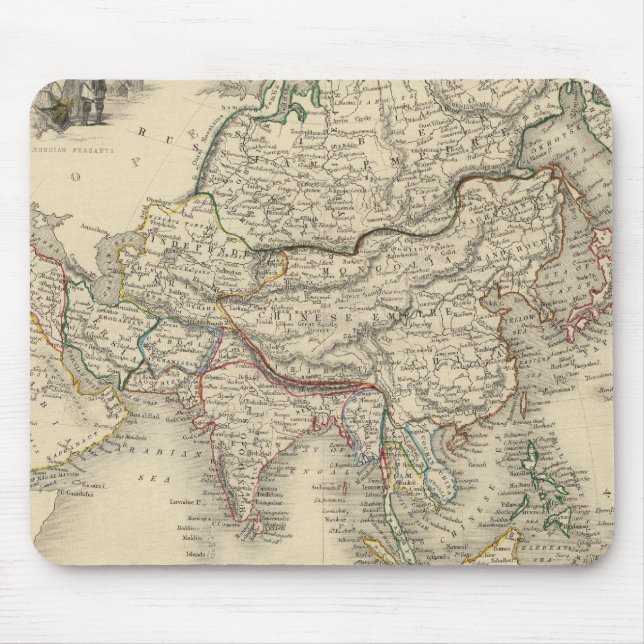 Alfombrilla De Ratón Asia 31 (Frente)