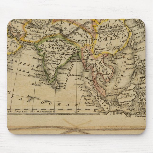 Alfombrilla De Ratón Asia, África (Frente)