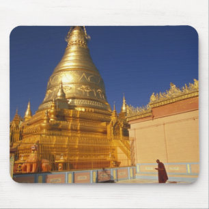 Alfombrilla De Ratón Asia, Birmania (Myanmar) Mandalay, Sagaing Hill: