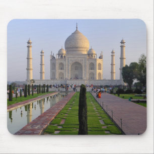 Alfombrilla De Ratón Asia, India, Uttar Pradesh, Agra. El Taj 3