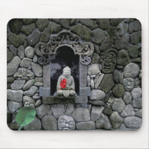 Alfombrilla De Ratón Asia, Indonesia, Bali. Un santuario de Buda