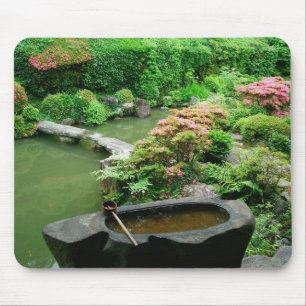 Alfombrilla De Ratón Asia, Japón, Kyoto. Jardín Zen