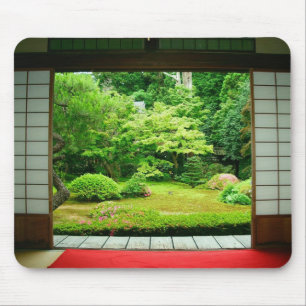 Alfombrilla De Ratón Asia, Japón, Kyoto. Jardín Zen 2