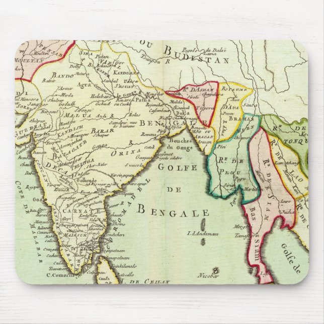 Alfombrilla De Ratón Asia, Tailandia (Frente)