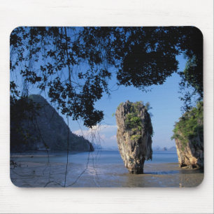 Alfombrilla De Ratón Asia, Tailandia, Ao Phangnga NP, costa, Karst