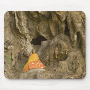 Alfombrilla De Ratón Asia, Tailandia, Mae Hong Son, imágenes de Buda