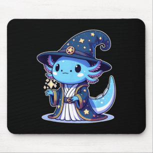 Alfombrilla De Ratón Asistente de Halloween Funny Axolotl