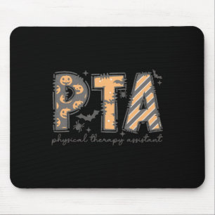 Alfombrilla De Ratón Asistente de Terapia Física PTA Halloween Spooky A