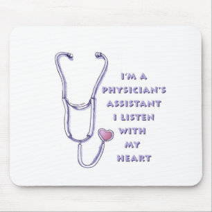 Alfombrilla De Ratón Asistente Médico Corazón