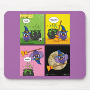 Alfombrilla De Ratón Asistente para aprendices - Cómic de limpieza
