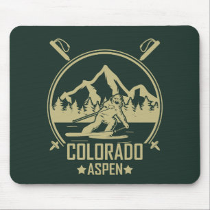 Alfombrilla De Ratón Aspen Colorado Ski