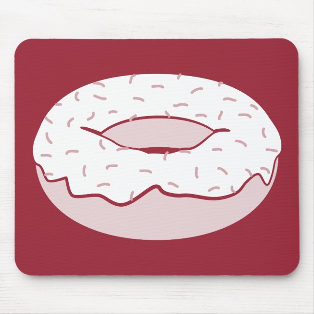 Alfombrilla De Ratón aspersión de donut (Frente)