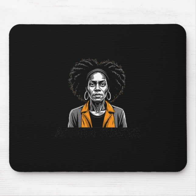 Alfombrilla De Ratón Assata shakur justi  (Frente)