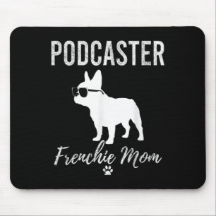 Alfombrilla De Ratón Aster Frenchie Mom Shirt Funny Dog Lover Gi
