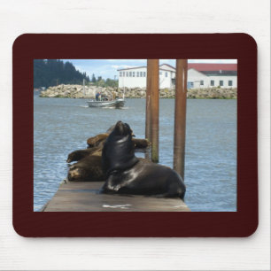 Alfombrilla De Ratón Astoria Oregon Sealions