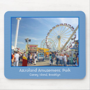 Alfombrilla De Ratón Astroland Amusement Park Mousepad