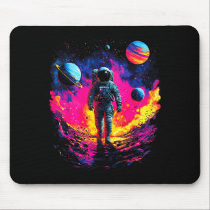 Alfombrilla De Ratón Astronauta caminando en explorador espacial exteri