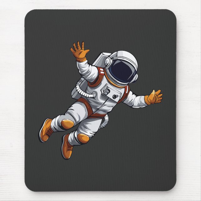 Alfombrilla De Ratón Astronauta en el espacio (Frente)