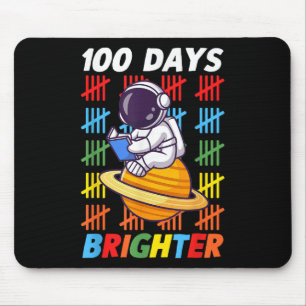 Alfombrilla De Ratón Astronauta espacial 100 días más brillante