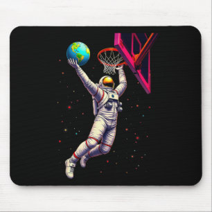 Alfombrilla De Ratón Astronauta jugando planetas de Sketll espacio exte