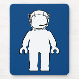 Alfombrilla De Ratón Astronauta Minifig del estilo de Banksy