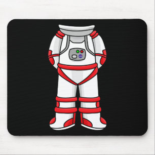 Alfombrilla De Ratón Astronauta Suit Head Guay Space Rocketman Hallowee