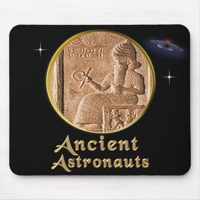 Alfombrilla De Ratón Astronautas antiguos (Frente)
