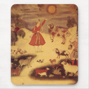 Alfombrilla De Ratón Astronomía de época, arte celeste asiático antiguo