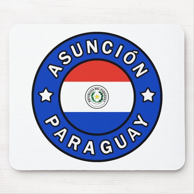 Alfombrilla De Ratón Asunción Paraguay (Frente)