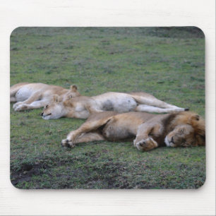 Alfombrilla De Ratón Ataque de leones - Mousepad