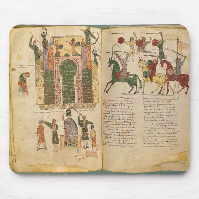 Alfombrilla De Ratón Ataque y el tomar de Jerusalén cerca (Frente)